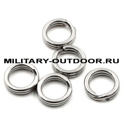 Заводные кольца Namazu Ring-A Cr 6,3мм/12кг/10шт N-FT-RA6